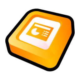 Microsoft Office PowerPoint Icon 256x256 png